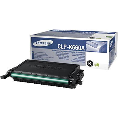 Samsung ST899A CLP-K660A Black Toner Cartridge (Low Capacity) (2,500 Pages)